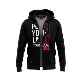 Sudadera hombre "Push Your Limit" negra