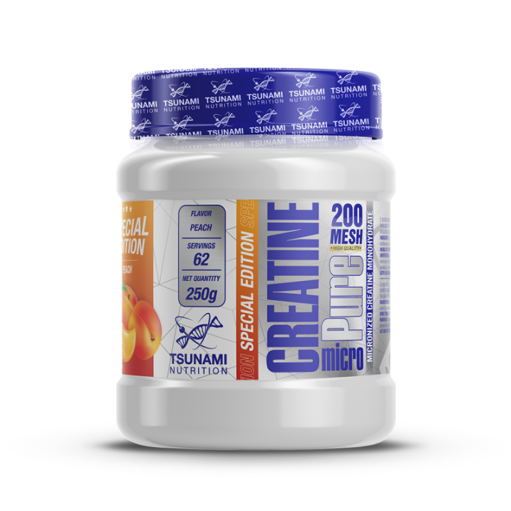 Creatine micro pure aromatizzata 250 g - special edition