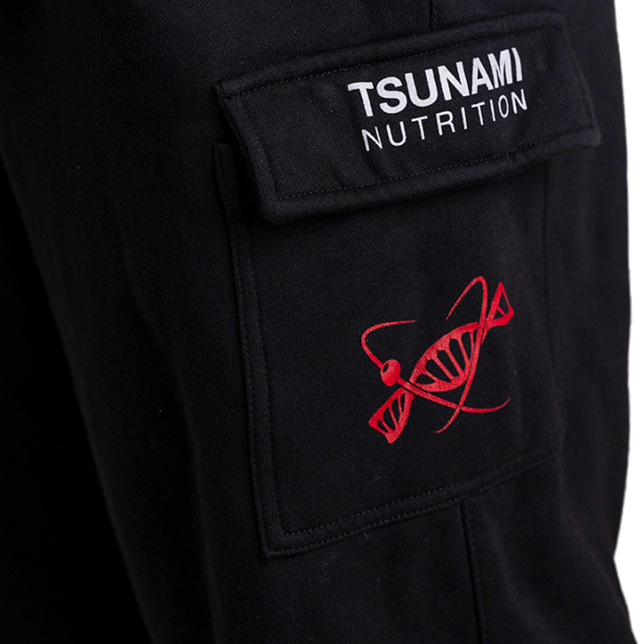 Pantalón negro oficial de hombre con bolsillo