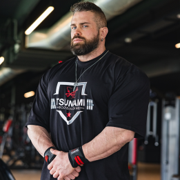 T-shirt Oversize Tsunami Bodybuilding Uomo