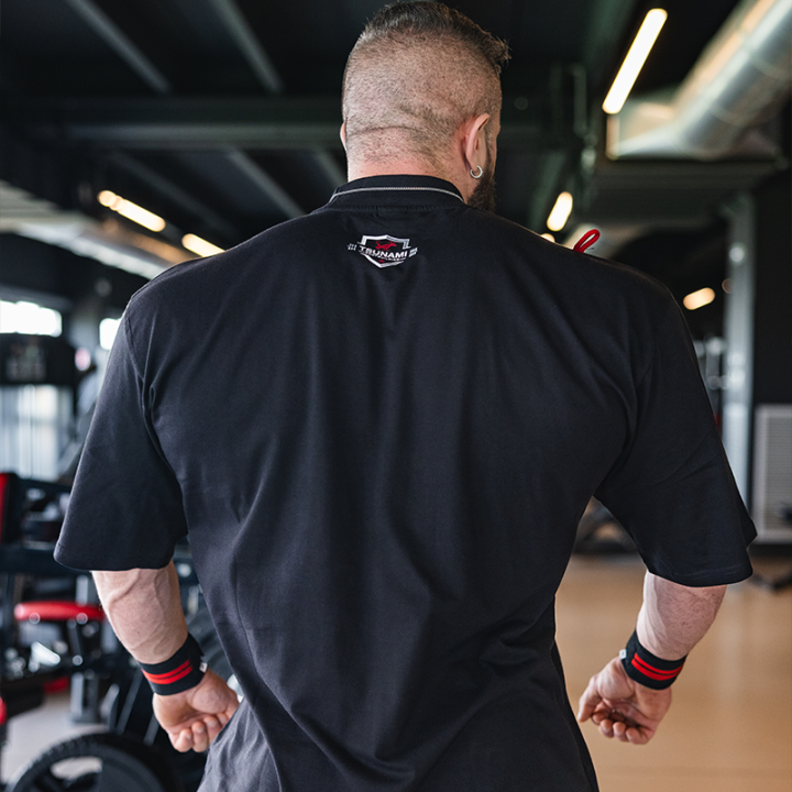 T-shirt Oversize Tsunami Bodybuilding für Männer