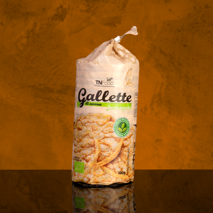 Tortitas de avena ecológicas 100 g