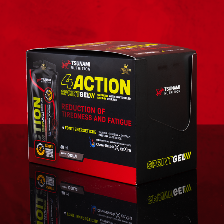 4 Action Sprint Gel 60 ml - BOX DA 24 PZ