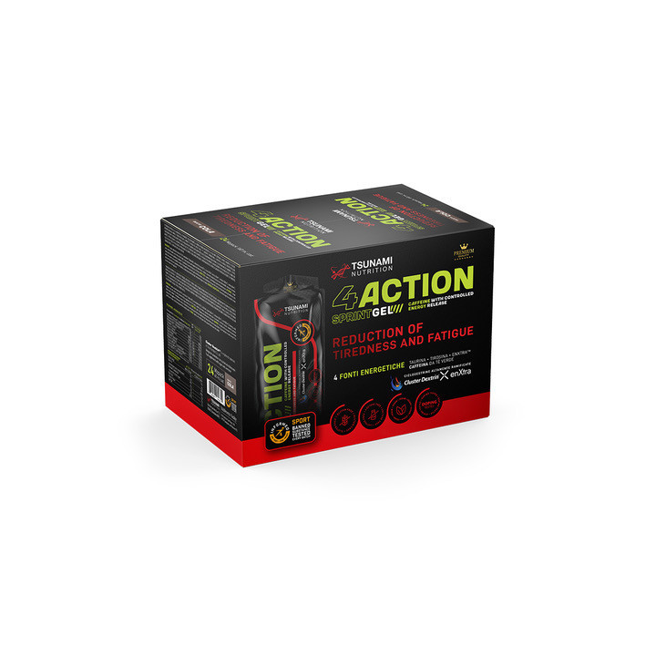 4 Action Sprint Gel 60 ml - BOX DA 24 PZ