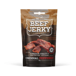 Beef Jerky Peppered - Beef Jerky Peppered 30 g - Tsunami Nutrition