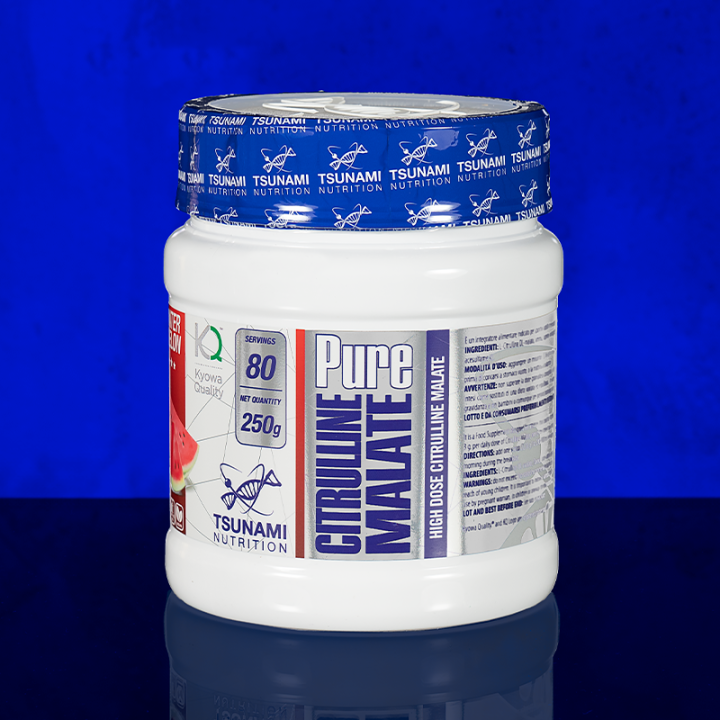 Tsunami Nutrition Citrullina Malato Aromatizzata Pure Kyowa Quality® 250 g - Tsunami Nutrition
