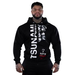 Sweat à capuche Samurai noir