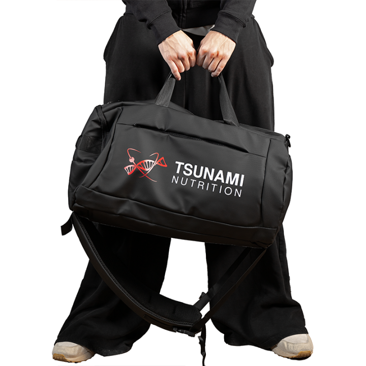 Tn Clothing Double Backpack Bag - Tsunami Nutrition