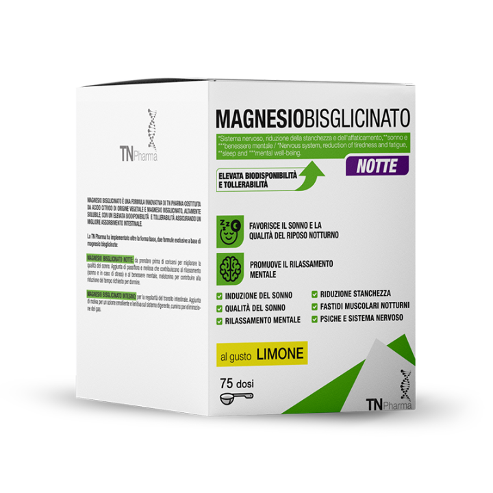 Tn Pharma Magnesio Bisglicinato Notte 150g - Tsunami Nutrition