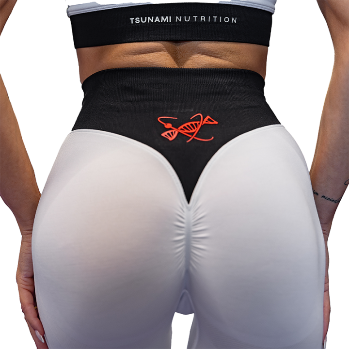 Tsunami Clothing Nahtlose Leggings für Frauen Weiß - Tsunami Nutrition