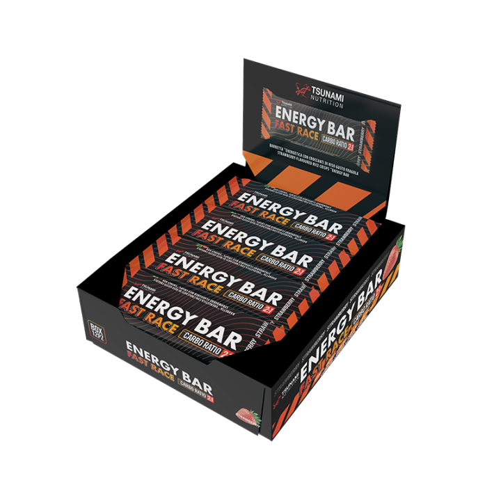 Tsunami Nutrition Energy Bar Fast Race 40 g - BOX DA 12 PZ - Tsunami Nutrition