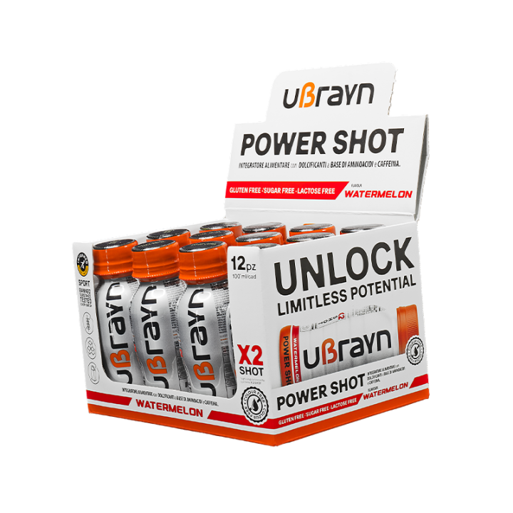 uBrayn Power Shot 100 ml- BOÎTE DE 12 PIÈCES