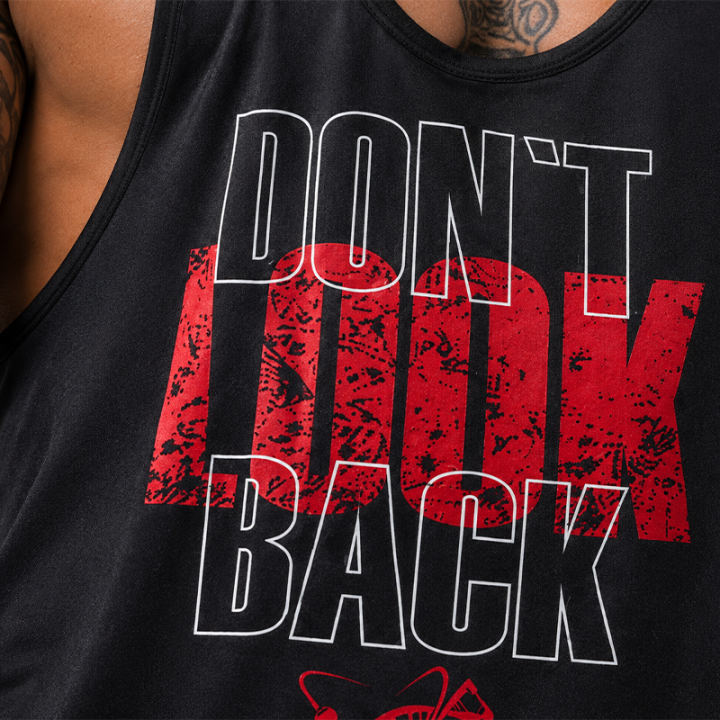 Tank top don't look back uomo
