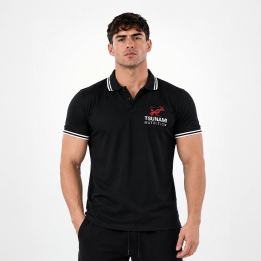 Tsunami Herren-Poloshirt aus Baumwolle