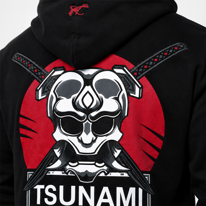Sudadera Samurai negra