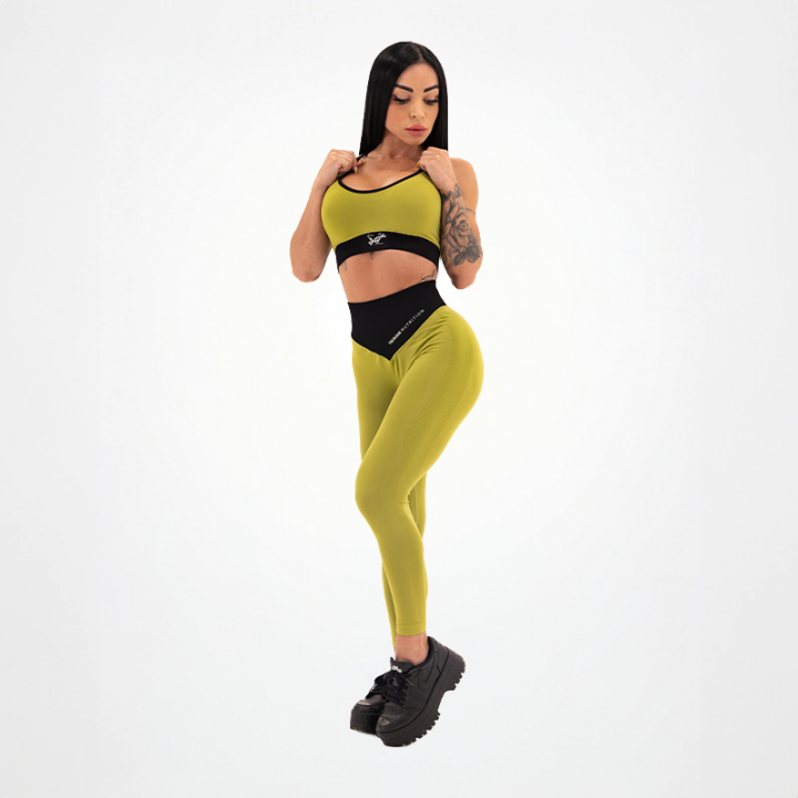 Tsunami Clothing Leggings Seamless donna rosso - Tsunami Nutrition