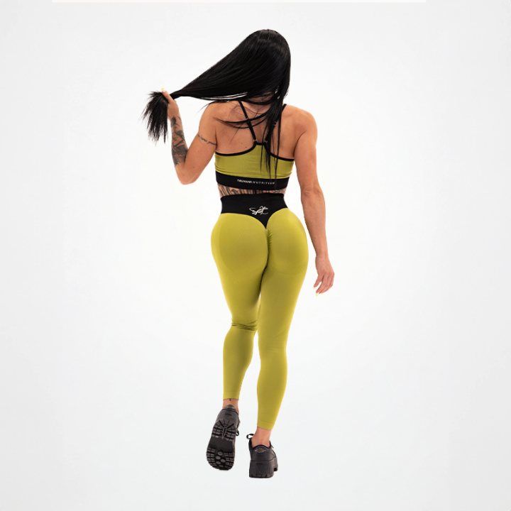 Tsunami Clothing Leggings Seamless donna rosso - Tsunami Nutrition