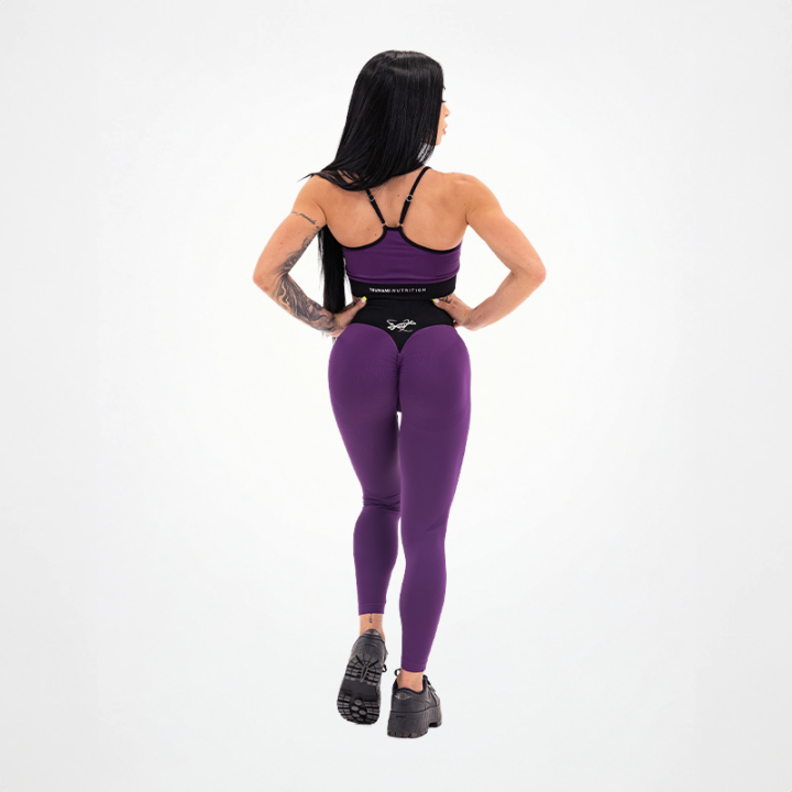 Tsunami Clothing Leggings Seamless donna rosso - Tsunami Nutrition
