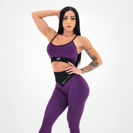 Tsunami Clothing Leggings Seamless donna rosso - Tsunami Nutrition