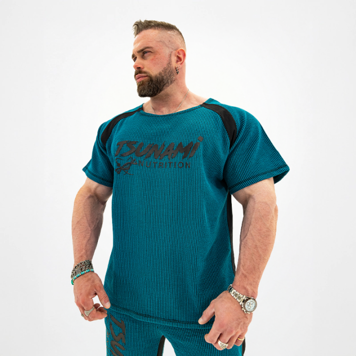 T-Shirt BB Oversize Golden Era Tsunami Verde Acqua