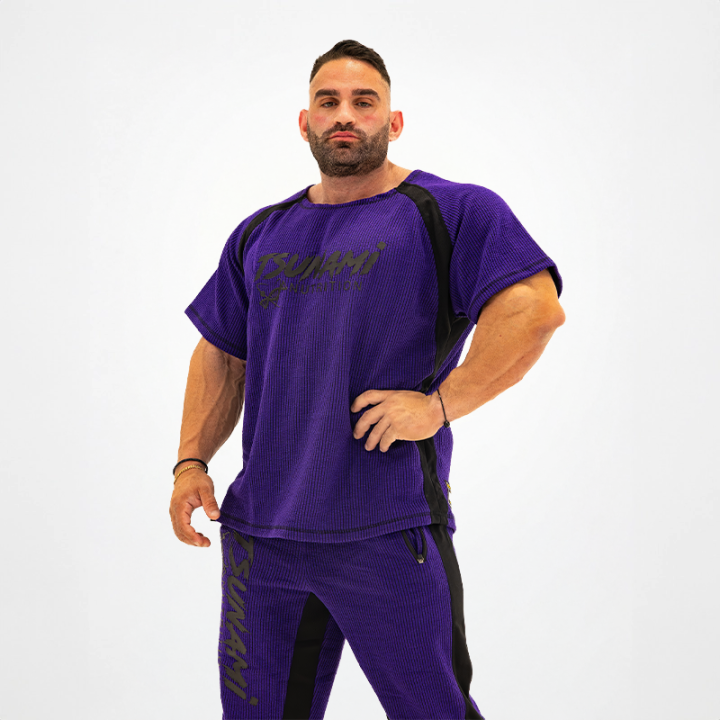 T-Shirt BB Oversize Golden Era Tsunami Viola