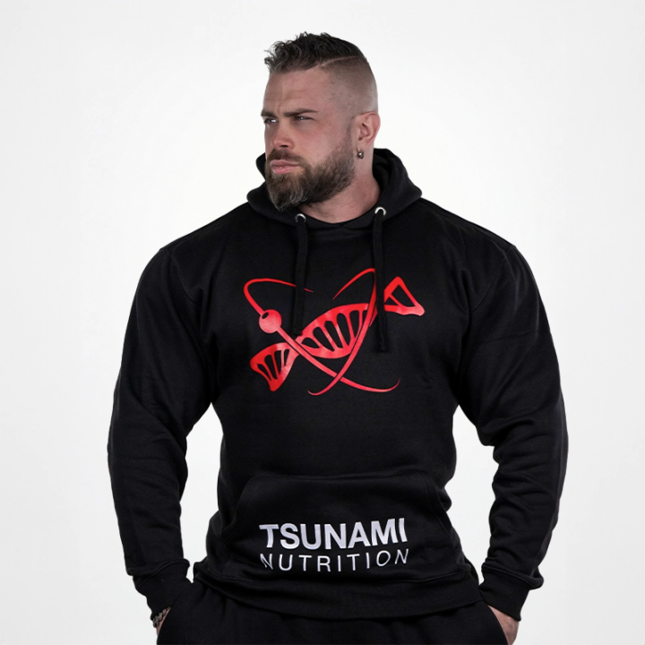 Felpa No Zip Official Uomo Nera