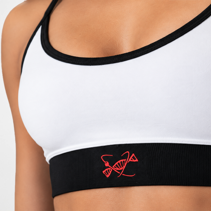 TN Clothing Top Donna Seamless Bianco - Tsunami Nutrition