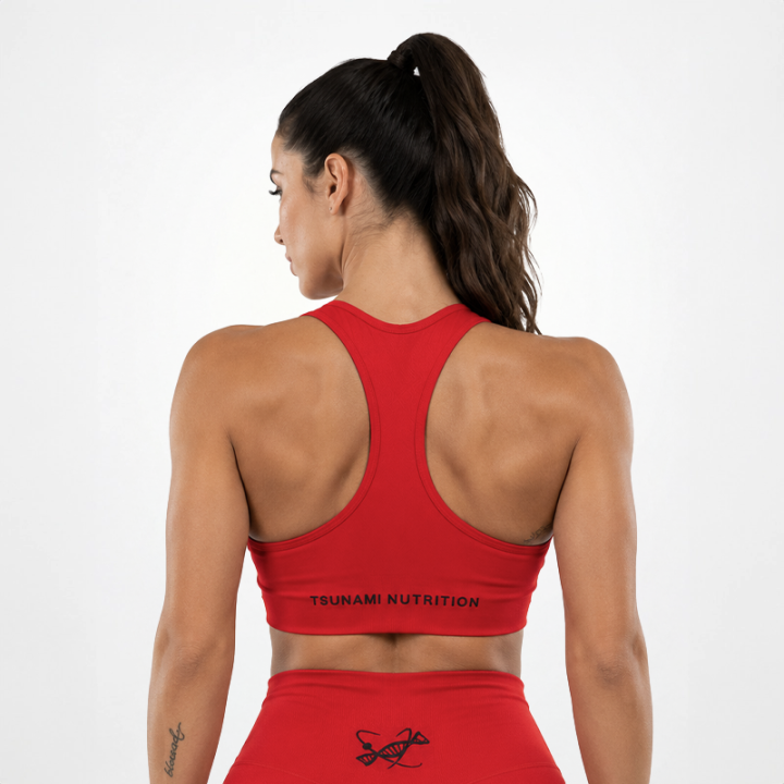 Top Donna Seamless Rosso