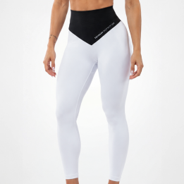 Tsunami Clothing Leggings Seamless donna bianco - Tsunami Nutrition