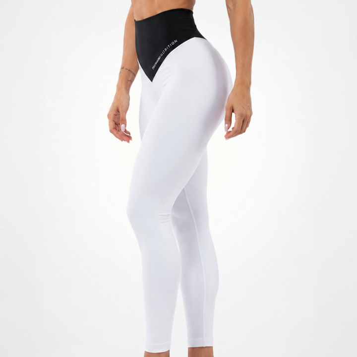 Tsunami Clothing Leggings Seamless donna bianco - Tsunami Nutrition