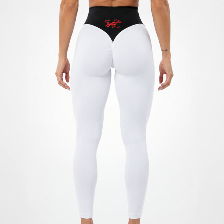 Tsunami Clothing Leggings Seamless donna bianco - Tsunami Nutrition