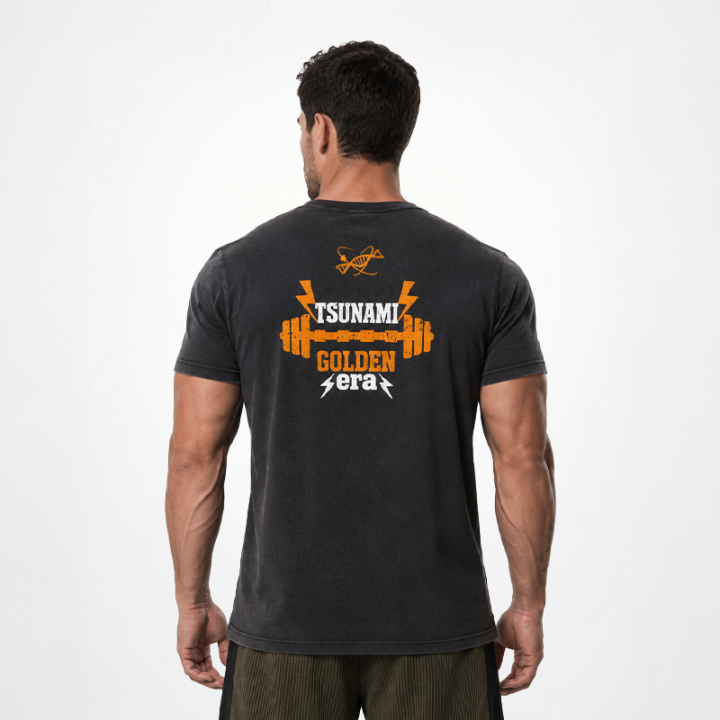 T-Shirt Vintage "THE IRON NEVER LIES"