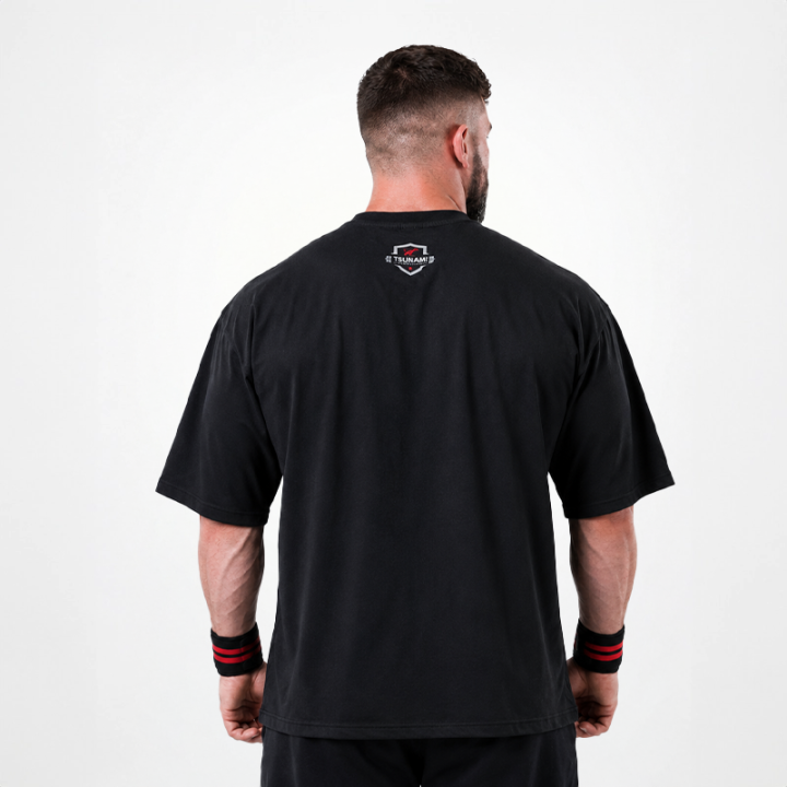 T-shirt Oversize Tsunami Bodybuilding für Männer