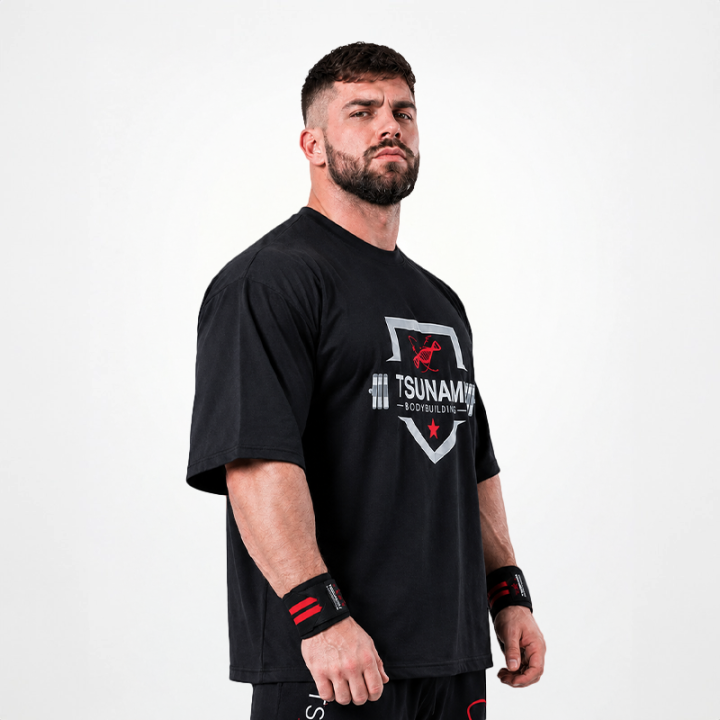 T-shirt Bodybuilding Oversize Tsunami Homme
