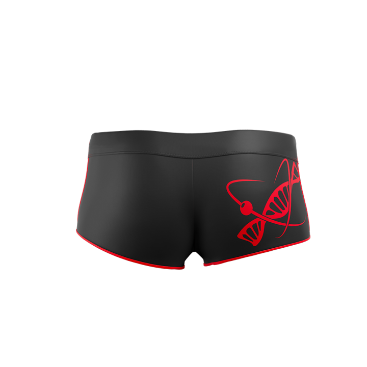 Schwarze Vintage-Shorts für Frauen